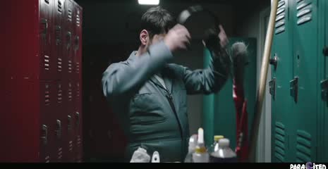 Hot brunette milf Little Puck gets infected by a parasite that makes her super horny