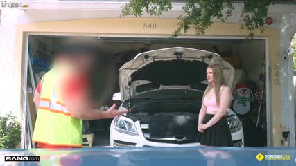 Harlow West's Intense Cock Ride: Petite Teen's Moaning Doggystyle